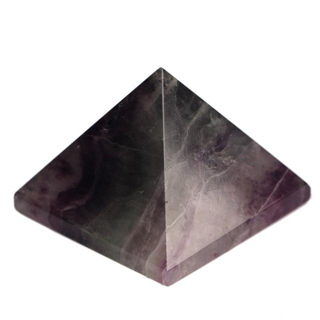 Pyramide en Pierre Semi-précieuse Chargée en Energie Reiki