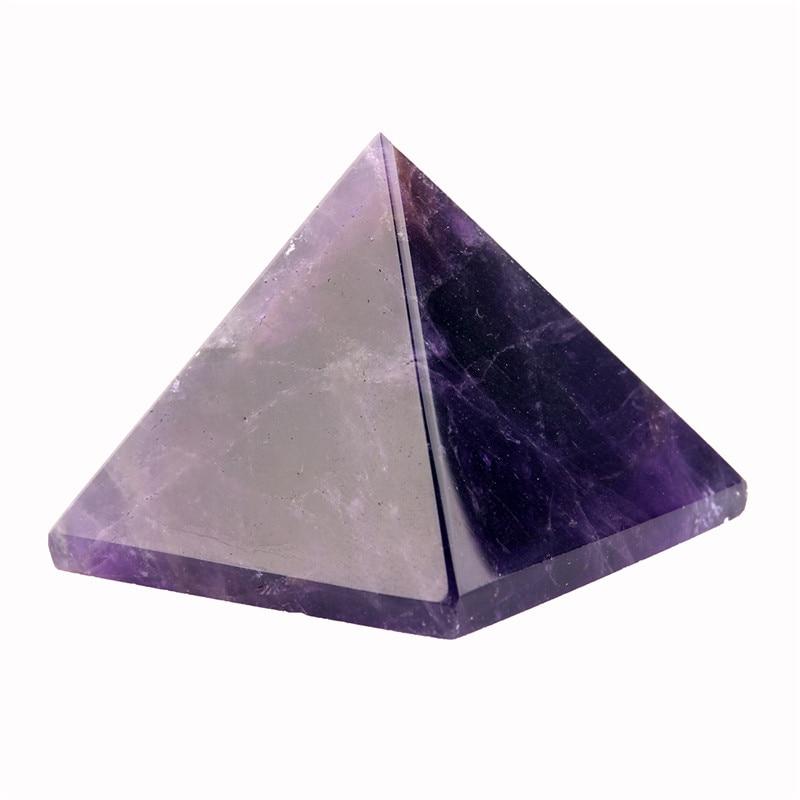 Pyramide en Pierre Semi-précieuse Chargée en Energie Reiki