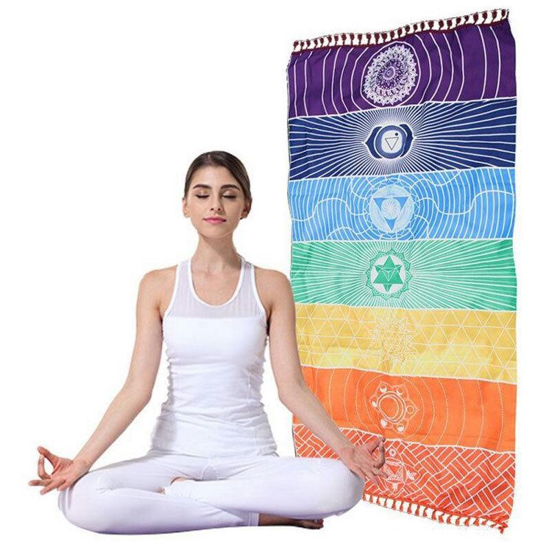 Tapis de Méditation 7 Chakras