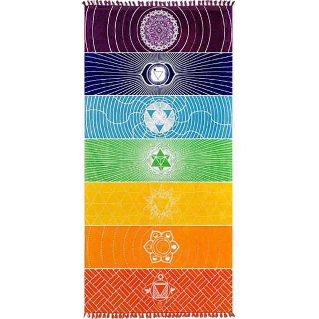 Tapis de Méditation 7 Chakras