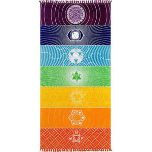 Tapis de Méditation 7 Chakras